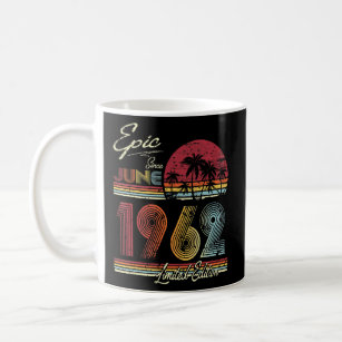 Epic Since June 1962 60 Years 60th Birthday  Coffee Mug