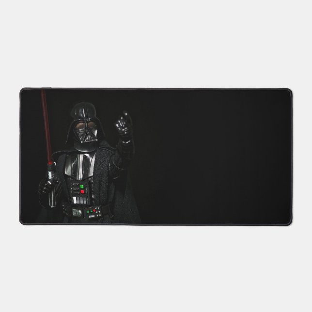 Epic Super Villian Toy Photography Gaming Desk Mat (Front)