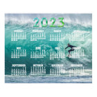 Epic Surfing Wave 2023 Calendar