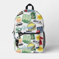 Epic Travel Logos Collage Design Tourist