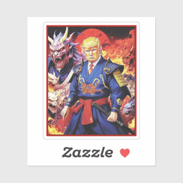 Epic Trump Samurai Anime (Sheet)