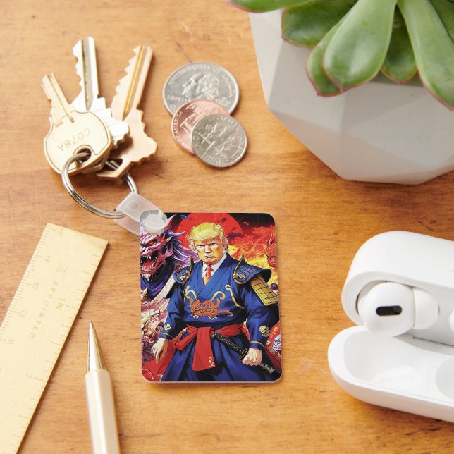 Epic Trump Samurai Anime Key Ring (Desk)