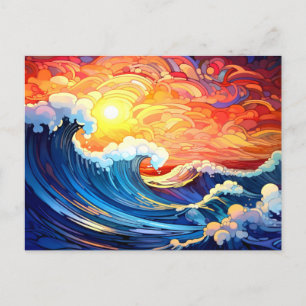Epic Waves 4 Postcard
