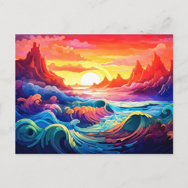 Epic Waves 5 Postcard (Front)