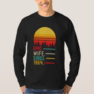 Epic Wife Since 1964, Happy Anniversary T-Shirt