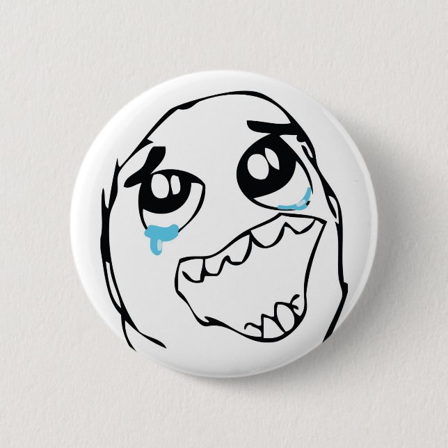 Epic Win 6 Cm Round Badge (Front)