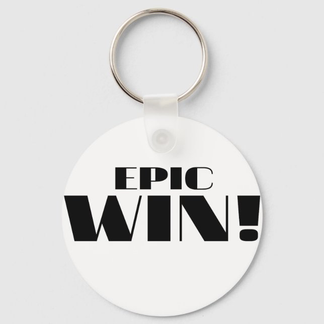 Epic Win! Key Ring (Front)