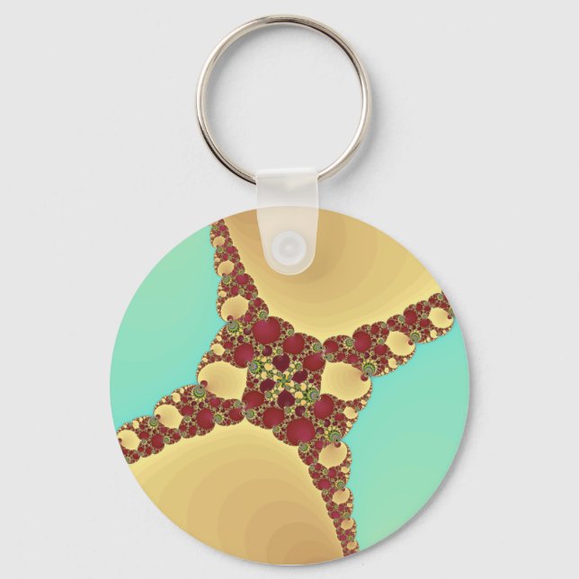 Epicenter 3 - Fractal Key Ring (Front)