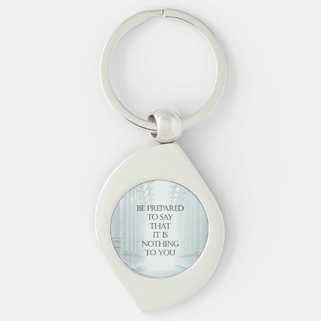 Epictetus Stoic Keychain (Front)