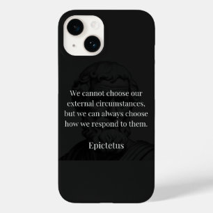 Epictetus's Wisdom: Empowerment through Response Case-Mate iPhone 14 Case