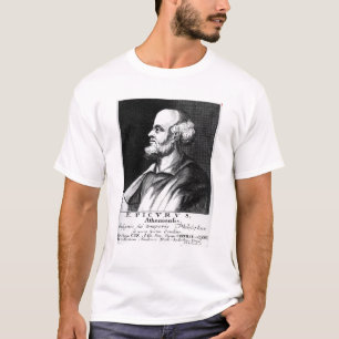 Epicurus, engraved by Johann Fredrich Schmidt T-Shirt