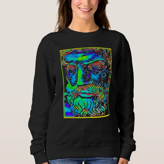 Epicurus Greek Philosopher Sweatshirt (Front)