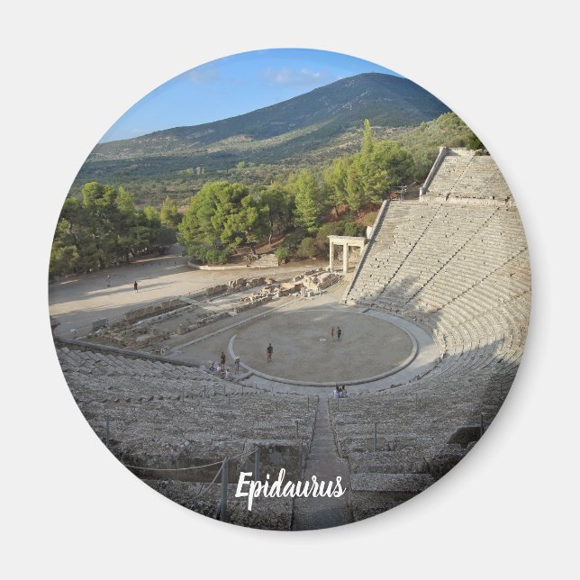 Epidaurus ancient amphiteater magnet (Front)