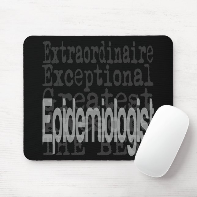 Epidemiologist Extraordinaire Mouse Pad (With Mouse)