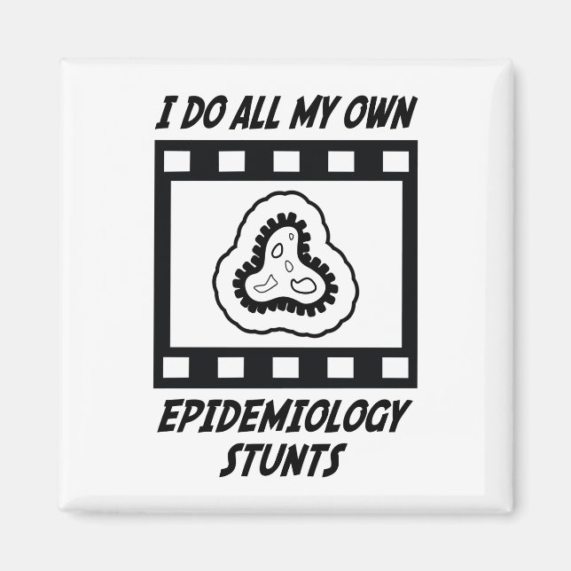 Epidemiology Stunts Magnet (Front)