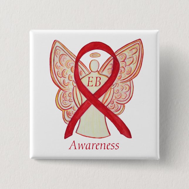 Epidermolysis Bullosa (EB) Awareness Ribbon Pins (Front)