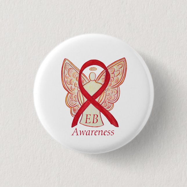 Epidermolysis Bullosa (EB) Awareness Ribbon Pins (Front)