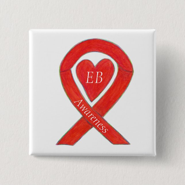 Epidermolysis Bullosa (EB) Awareness Ribbon Pins (Front)