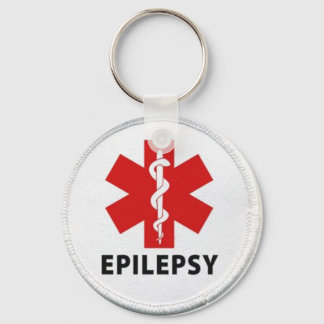 Epilepsy alert key ring