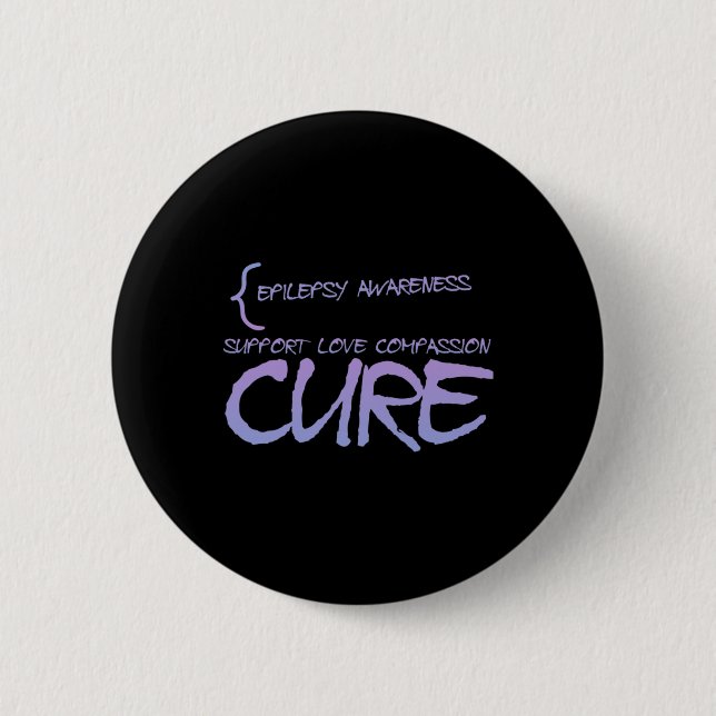 Epilepsy Awareness 3  6 Cm Round Badge (Front)