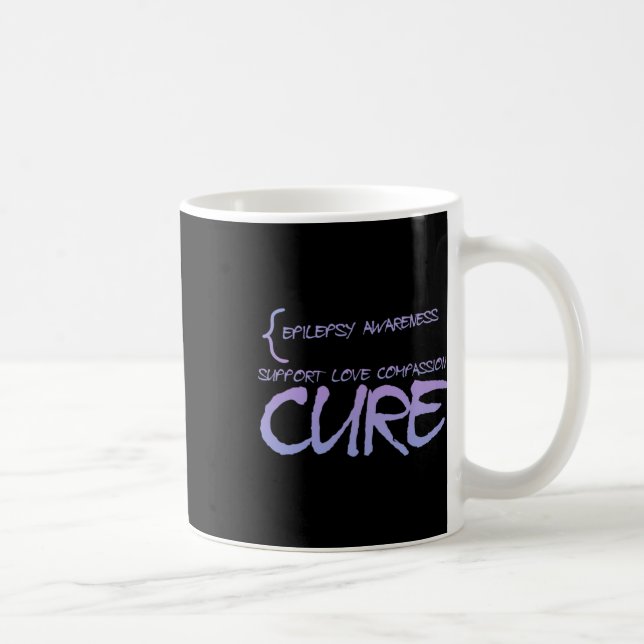 Epilepsy Awareness 3  Coffee Mug (Right)
