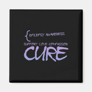 Epilepsy Awareness 3 Magnet