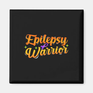 Epilepsy Awareness Care Usa Epileptic Warrior Surv Magnet