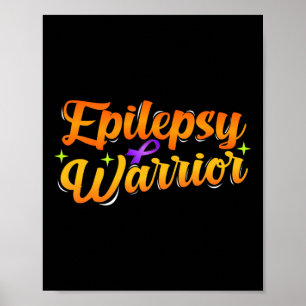 Epilepsy Awareness Care Usa Epileptic Warrior Surv Poster