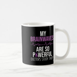 Epilepsy Awareness Costume My Brainwaves Survivor Coffee Mug
