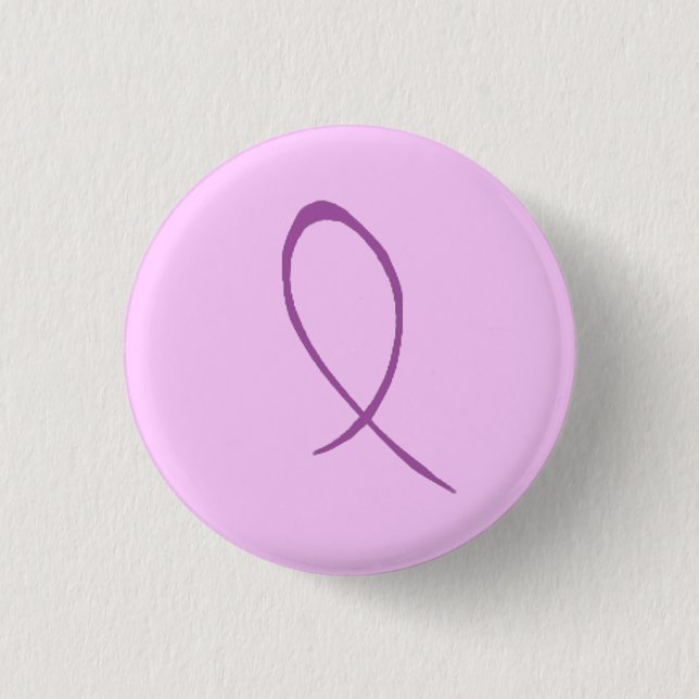 Epilepsy Awareness Customisable Button (Front)