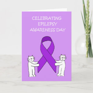 Epilepsy Awareness Day March 26th Card