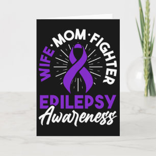Epilepsy Awareness Disease Fun Epileptic Warrior S Card