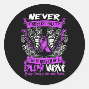 Epilepsy Awareness Epilepsy Awareness Day Disease  Classic Round Sticker