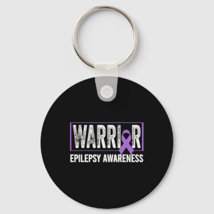 Epilepsy Awareness - Epilepsy Awareness Warrior Key Ring
