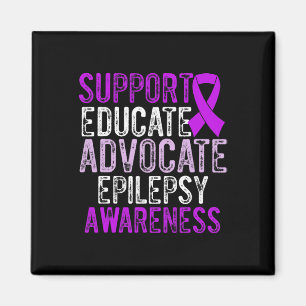 Epilepsy Awareness Epileptic Warrior Survivor 10 Magnet