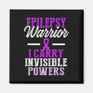 Epilepsy Awareness Epileptic Warrior Survivor 11 Magnet