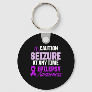Epilepsy Awareness Epileptic Warrior Survivor 12 Key Ring