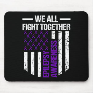 Epilepsy Awareness Epileptic Warrior Survivor 14 Mouse Pad