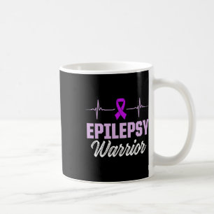 Epilepsy Awareness Epileptic Warrior Survivor 18  Coffee Mug