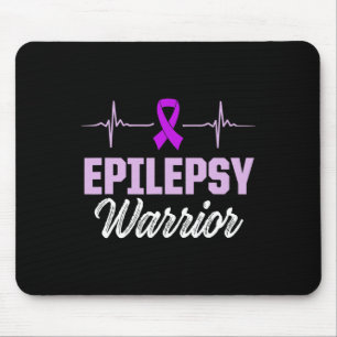 Epilepsy Awareness Epileptic Warrior Survivor 18 Mouse Pad