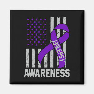 Epilepsy Awareness Epileptic Warrior Survivor 19 Magnet
