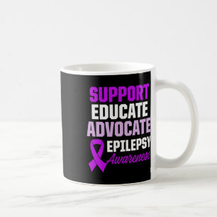 Epilepsy Awareness Epileptic Warrior Survivor 1  Coffee Mug