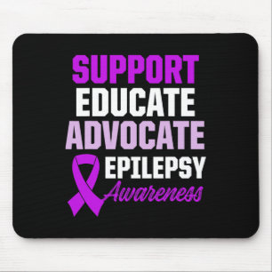 Epilepsy Awareness Epileptic Warrior Survivor 1  Mouse Pad