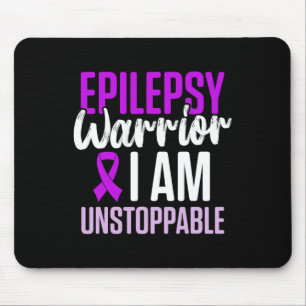 Epilepsy Awareness Epileptic Warrior Survivor 23 Mouse Pad