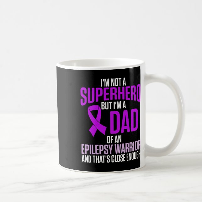 Epilepsy Awareness Epileptic Warrior Survivor 24  Coffee Mug (Right)