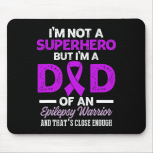 Epilepsy Awareness Epileptic Warrior Survivor 26  Mouse Pad
