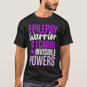 Epilepsy Awareness Epileptic Warrior Survivor 27 T-Shirt