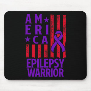 Epilepsy Awareness Epileptic Warrior Survivor 28 Mouse Pad
