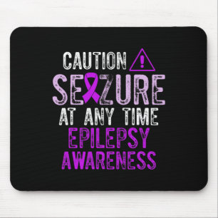 Epilepsy Awareness Epileptic Warrior Survivor 5 Mouse Pad