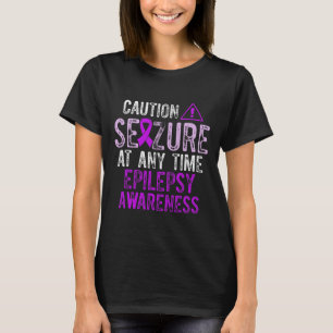 Epilepsy Awareness Epileptic Warrior Survivor 5 T-Shirt